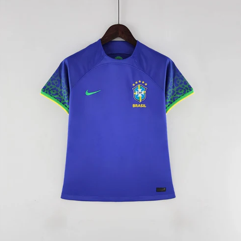 Camisa Seleção Brasil II 22/23 Nike - Azul - (Feminina)