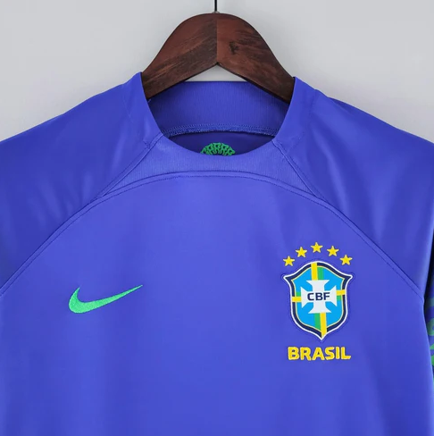 Camisa Seleção Brasil II 22/23 Nike - Azul - (Feminina)